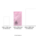 ST - PAB152254 - Anti Static Pink Conductive ESD Bag - Anti Static Bags