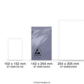 ST - SSB152254 - Anti Static Grip Seal ESD Bag - Anti Static Bags