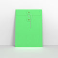 SW229GR - Green String & Washer Envelopes - String and Washer Envelopes