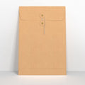 SW324G - Manilla String & Washer Gusset Envelopes - String and Washer Envelopes