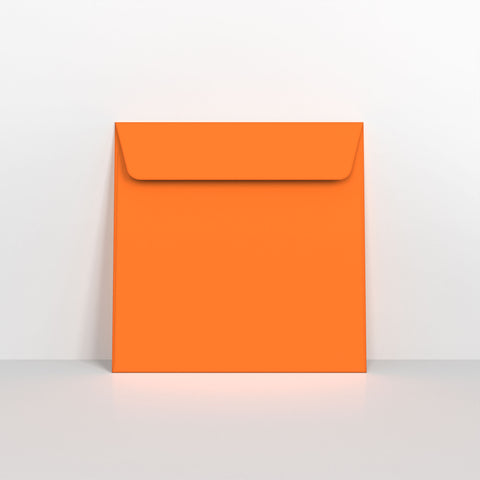 Orange Coloured Peel and Seal Envelopes